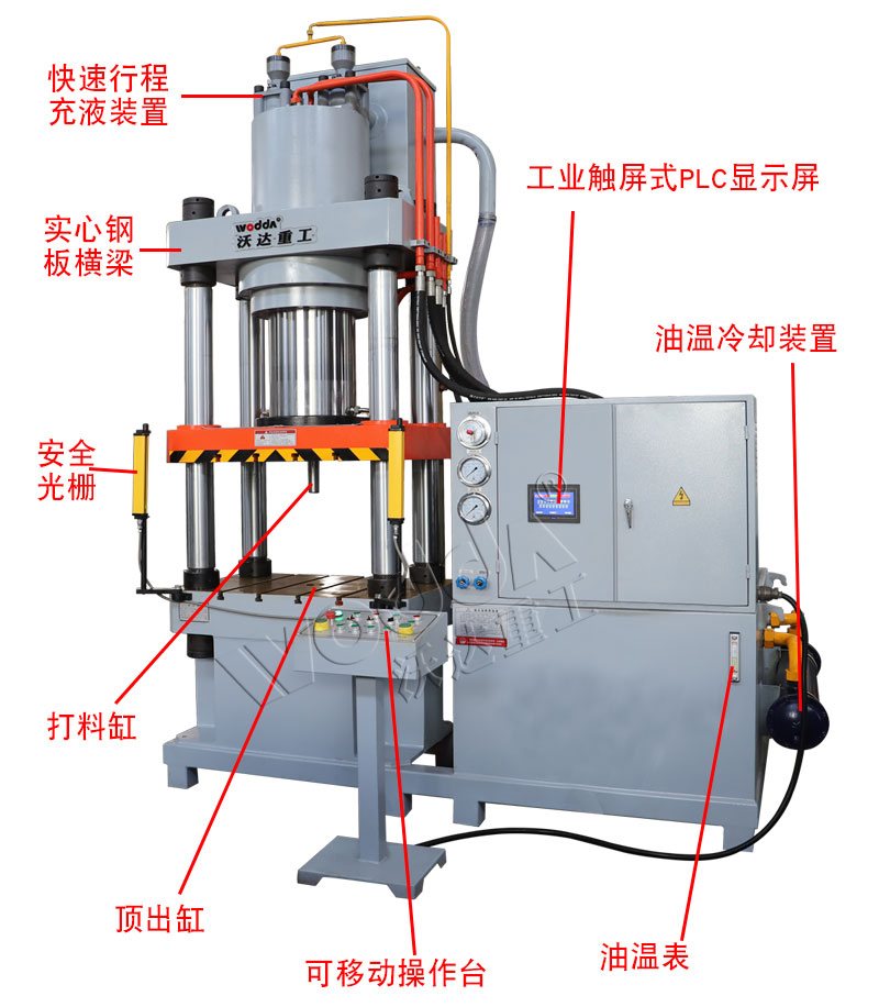 300噸冷擠壓成型液壓機(jī)